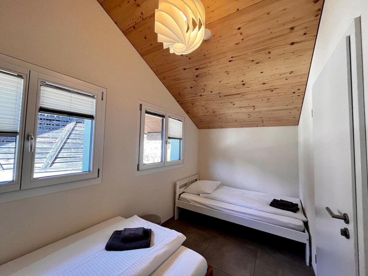 Apartmán Beim Brunnen Gsteigwiler Exteriér fotografie